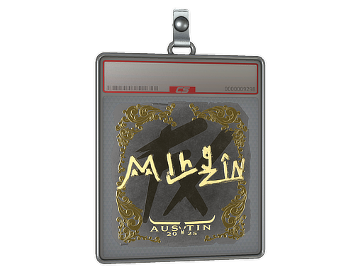 Sticker Slab | mlhzin (Gold) | Austin 2025