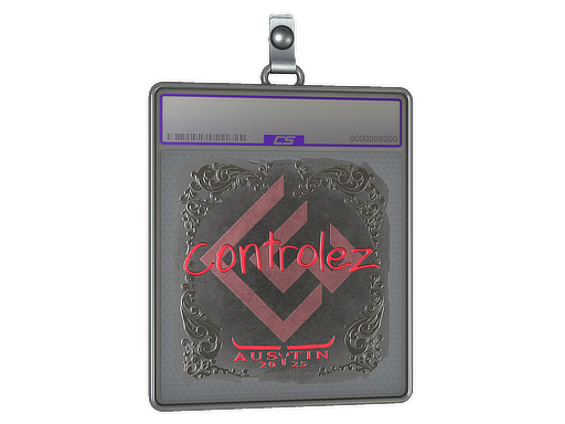 Sticker Slab | controlez (Foil) | Austin 2025