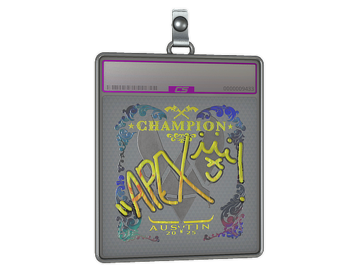 Sticker Slab | apEX (Holo, Champion) | Austin 2025