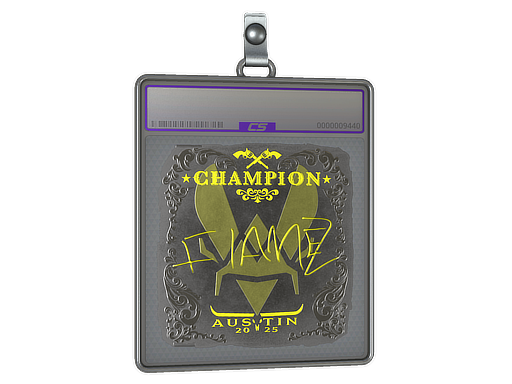 Sticker Slab | FlameZ (Foil, Champion) | Austin 2025