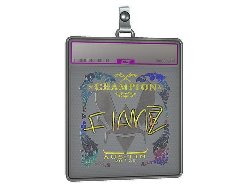 Sticker Slab | FlameZ (Holo, Champion) | Austin 2025