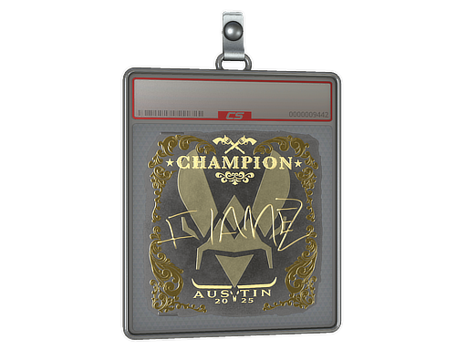 Sticker Slab | FlameZ (Gold, Champion) | Austin 2025
