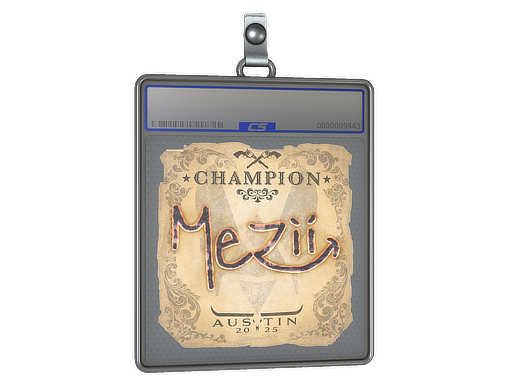 Sticker Slab | mezii (Champion) | Austin 2025