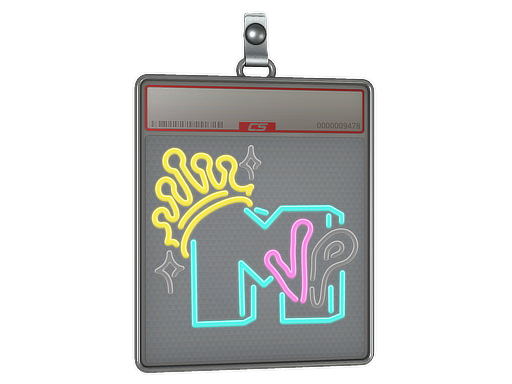 Sticker Slab | Neon MVP (Lenticular)