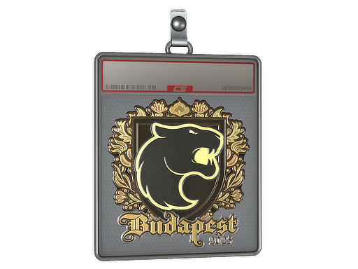 Sticker Slab | FURIA (Gold) | Budapest 2025
