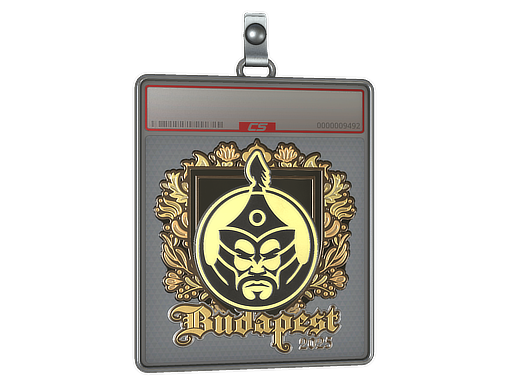 Sticker Slab | The Mongolz (Gold) | Budapest 2025