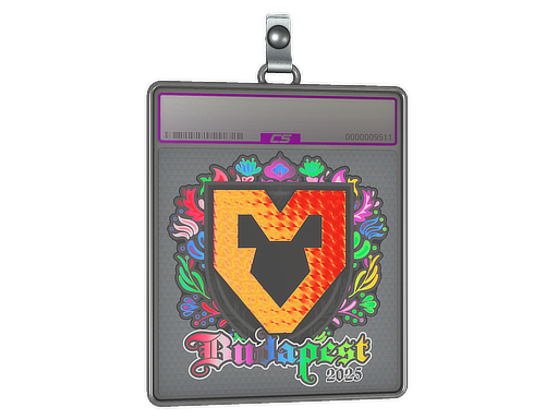 Sticker Slab | MOUZ (Holo) | Budapest 2025