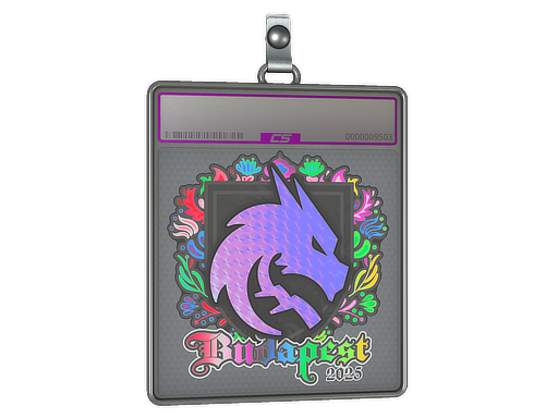 Sticker Slab | Team Spirit (Holo) | Budapest 2025