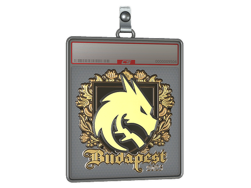 Sticker Slab | Team Spirit (Gold) | Budapest 2025