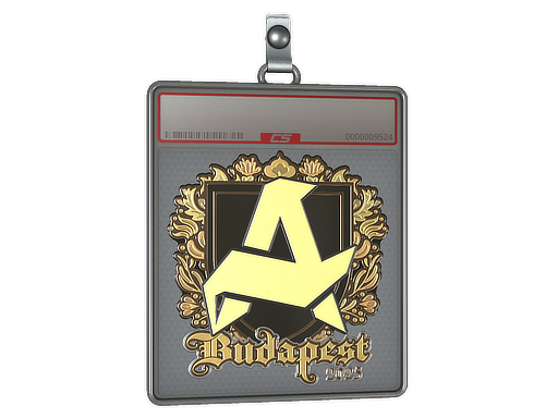 Sticker Slab | Aurora (Gold) | Budapest 2025