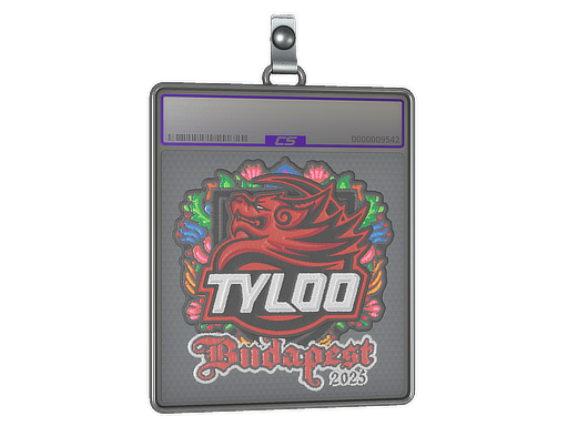 Sticker Slab | TYLOO (Embroidered) | Budapest 2025
