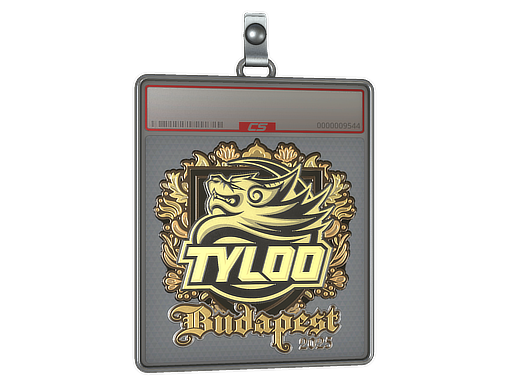Sticker Slab | TYLOO (Gold) | Budapest 2025