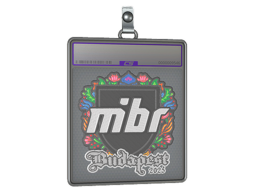 Sticker Slab | MIBR (Embroidered) | Budapest 2025