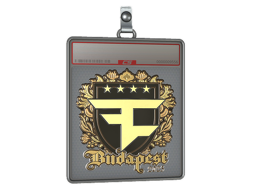 Sticker Slab | FaZe Clan (Gold) | Budapest 2025
