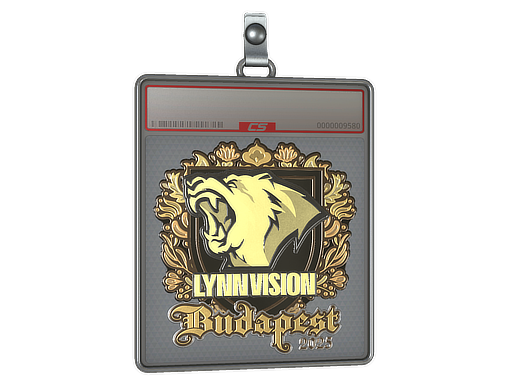 Sticker Slab | Lynn Vision (Gold) | Budapest 2025