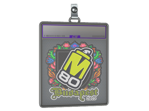 Sticker Slab | M80 (Embroidered) | Budapest 2025