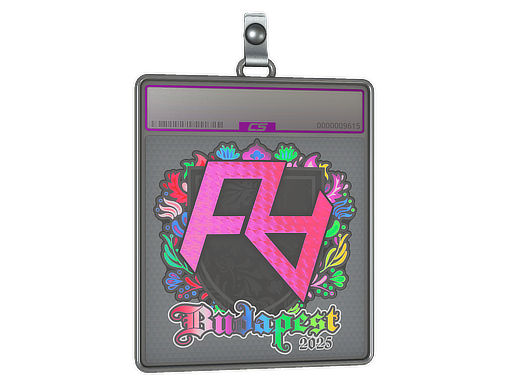 Sticker Slab | Rare Atom (Holo) | Budapest 2025