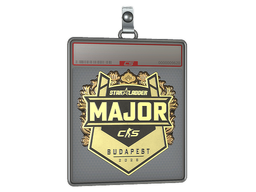 Sticker Slab | StarLadder (Gold) | Budapest 2025