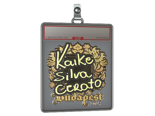 Sticker Slab | KSCERATO (Gold) | Budapest 2025