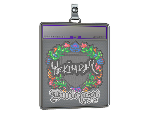 Sticker Slab | YEKINDAR (Embroidered) | Budapest 2025