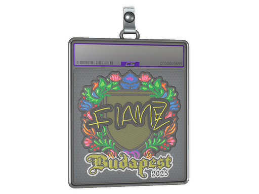 Sticker Slab | FlameZ (Embroidered) | Budapest 2025