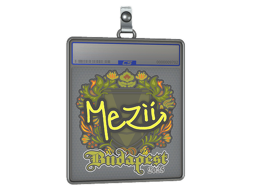 Sticker Slab | mezii | Budapest 2025