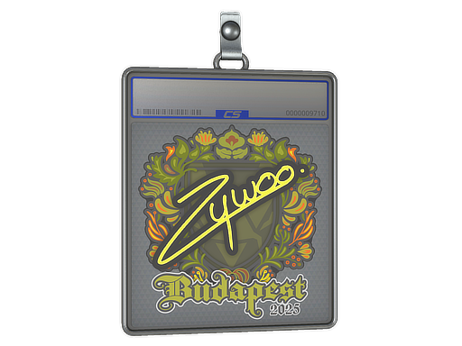 Sticker Slab | ZywOo | Budapest 2025