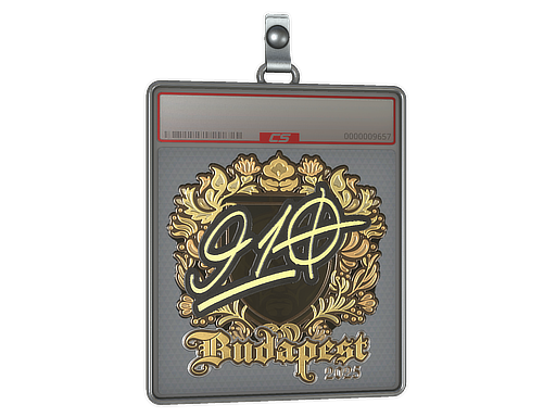 Sticker Slab | 910 (Gold) | Budapest 2025