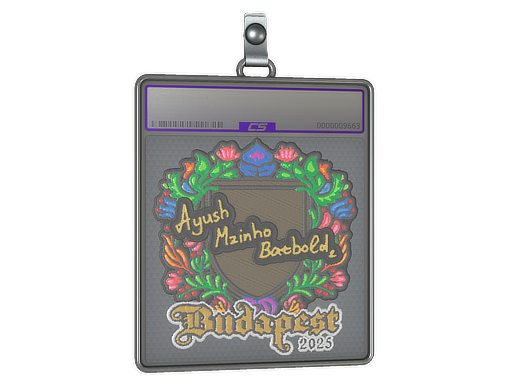 Sticker Slab | mzinho (Embroidered) | Budapest 2025
