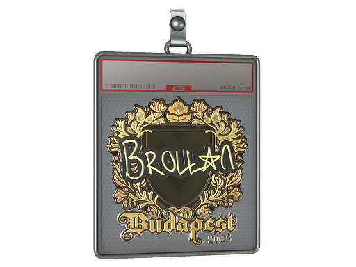 Sticker Slab | Brollan (Gold) | Budapest 2025