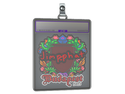 Sticker Slab | Jimpphat (Embroidered) | Budapest 2025