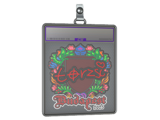 Sticker Slab | torzsi (Embroidered) | Budapest 2025