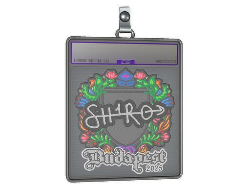 Sticker Slab | sh1ro (Embroidered) | Budapest 2025