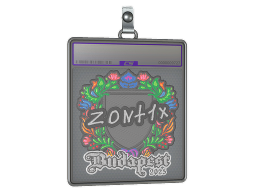Sticker Slab | zont1x (Embroidered) | Budapest 2025
