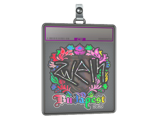 Sticker Slab | zweih (Holo) | Budapest 2025