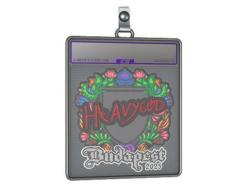 Sticker Slab | Heavygod (Embroidered) | Budapest 2025