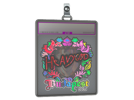 Sticker Slab | Heavygod (Holo) | Budapest 2025