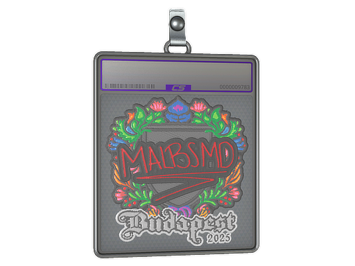 Sticker Slab | malbsMd (Embroidered) | Budapest 2025