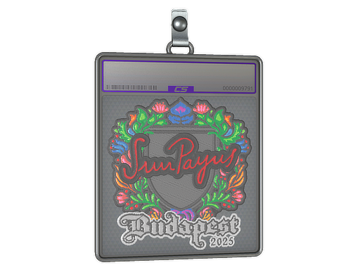 Sticker Slab | SunPayus (Embroidered) | Budapest 2025