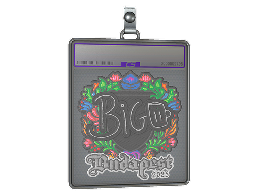 Sticker Slab | biguzera (Embroidered) | Budapest 2025