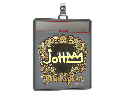 Sticker Slab | jottAAA (Gold) | Budapest 2025