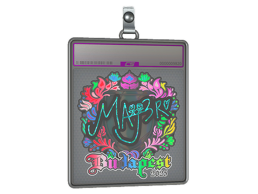 Sticker Slab | MAJ3R (Holo) | Budapest 2025
