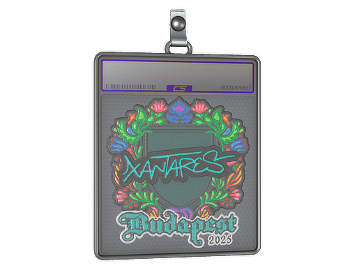Sticker Slab | XANTARES (Embroidered) | Budapest 2025