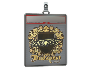 Sticker Slab | XANTARES (Gold) | Budapest 2025
