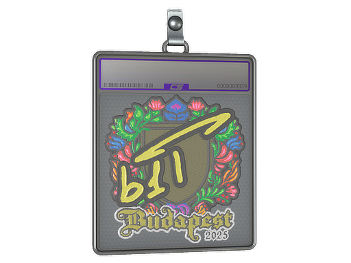 Sticker Slab | b1t (Embroidered) | Budapest 2025