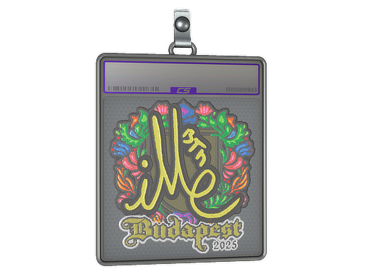 Sticker Slab | iM (Embroidered) | Budapest 2025