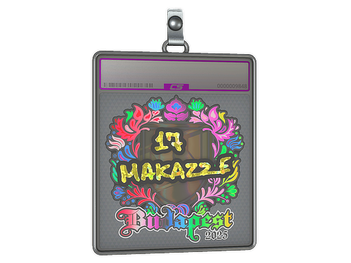 Sticker Slab | makazze (Holo) | Budapest 2025