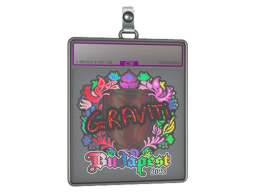 Sticker Slab | Graviti (Holo) | Budapest 2025