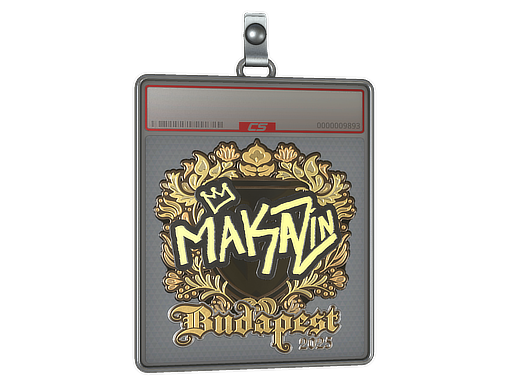 Sticker Slab | Maka (Gold) | Budapest 2025