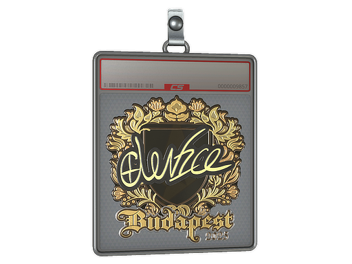 Sticker Slab | device (Gold) | Budapest 2025